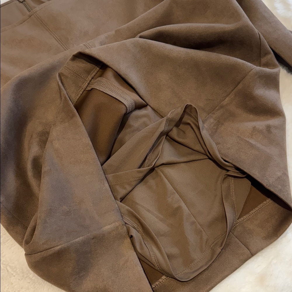 🍑 Ann Taylor Camel ‘Suede’ Dress 🍑 - Picture 12 of 13